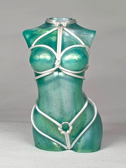 Eve, Mint Pearl + kNot Amused & White Rope