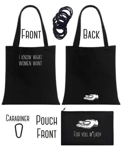 The What Women Want Bag Set [w hair ties]