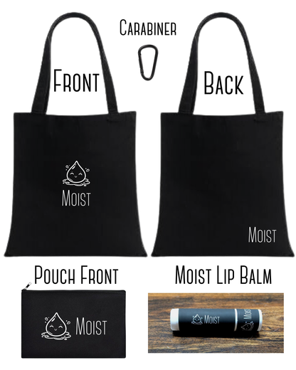 The Moist Bag Set [w moisturizing lip balms]