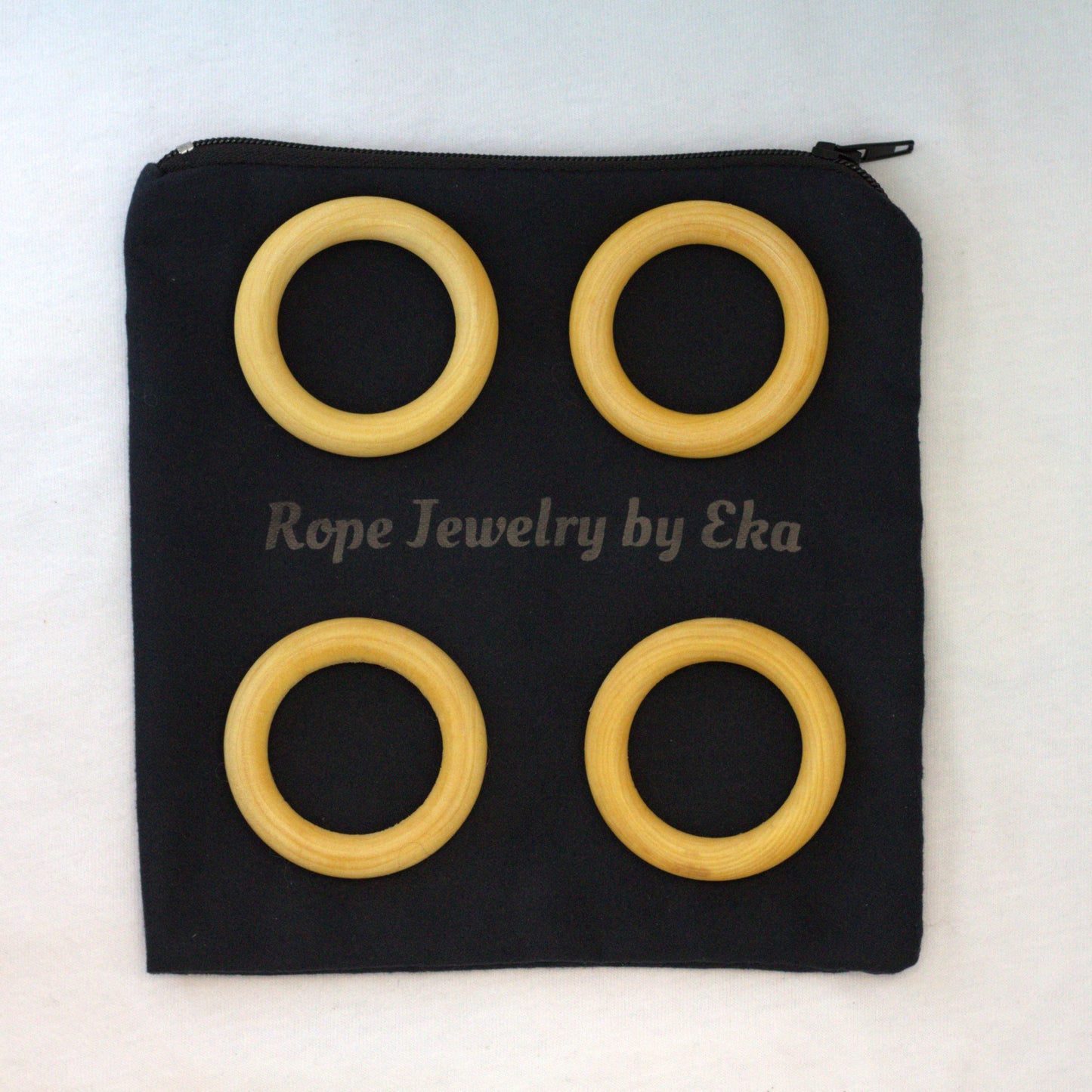 1.5" Wood Rope Rings