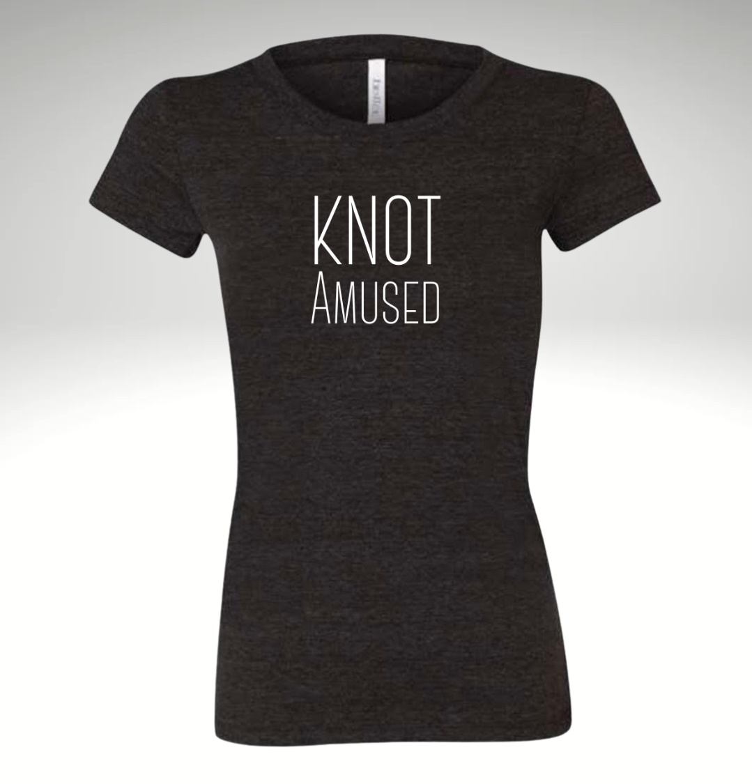 Women's Knot Amused Tri-Blend T-Shirt