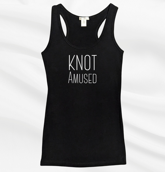 Women's Knot Amused Racerback Tank
