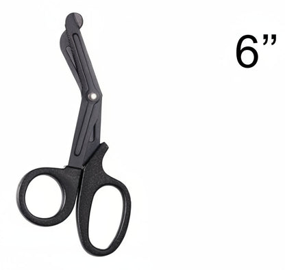 Small 5.9" Safety Shears, with and without handle clip