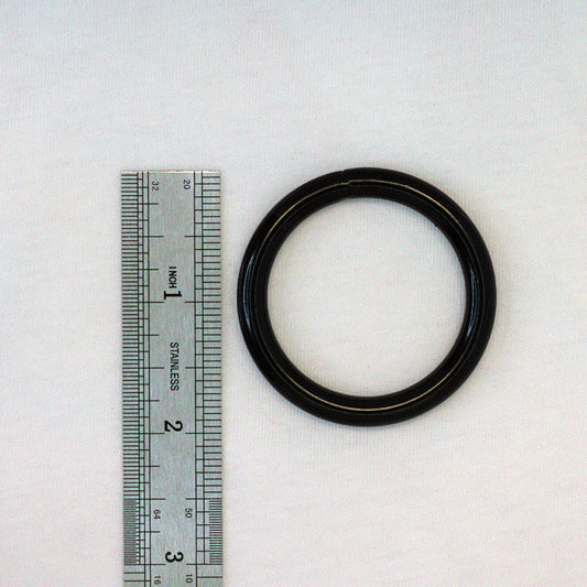 2" Black Rope Rings