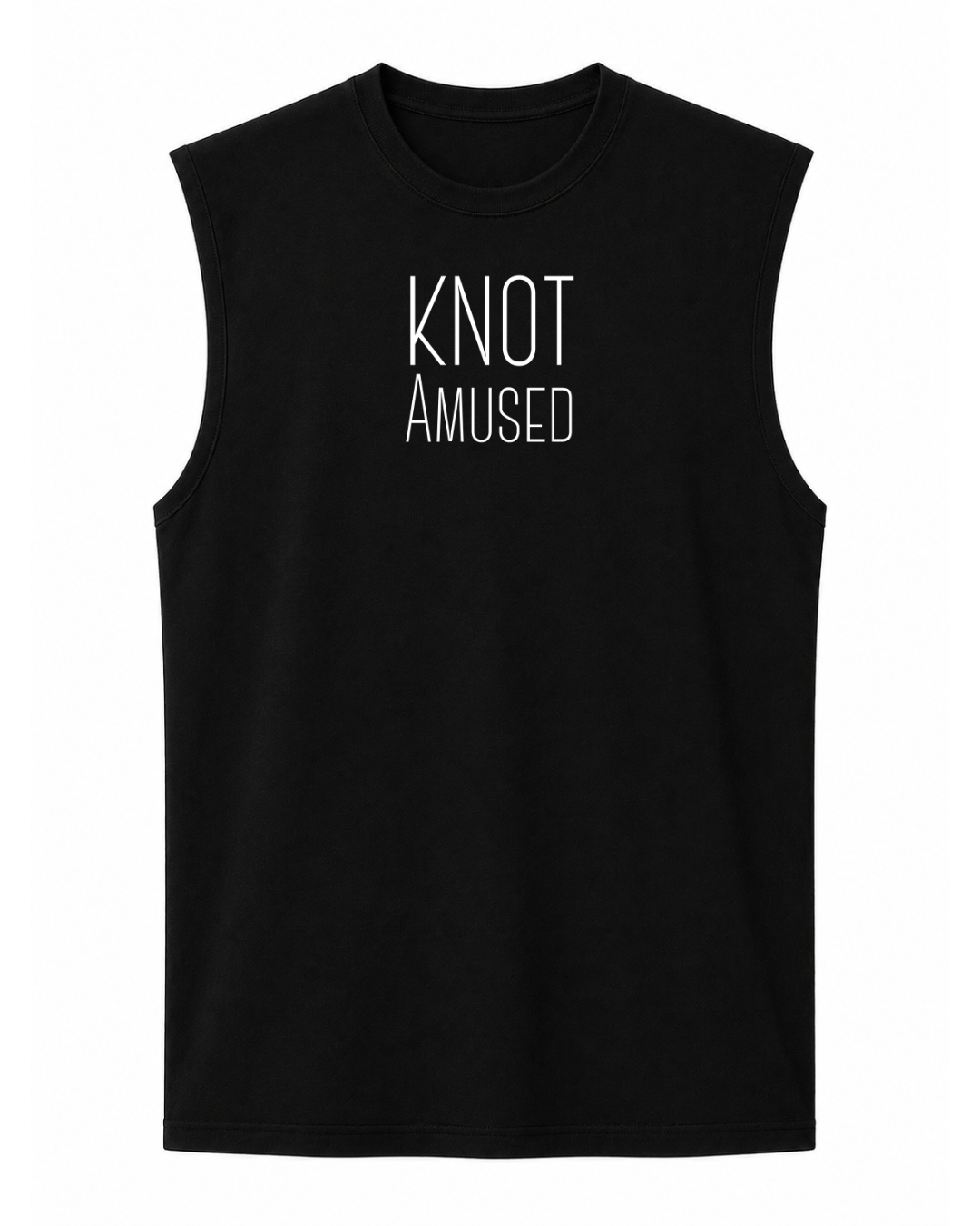 Men's Sleeveless - Knot Amused