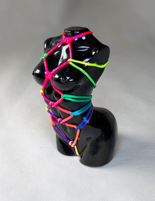 Eve, Black + Special K & UV Rainbow Rope