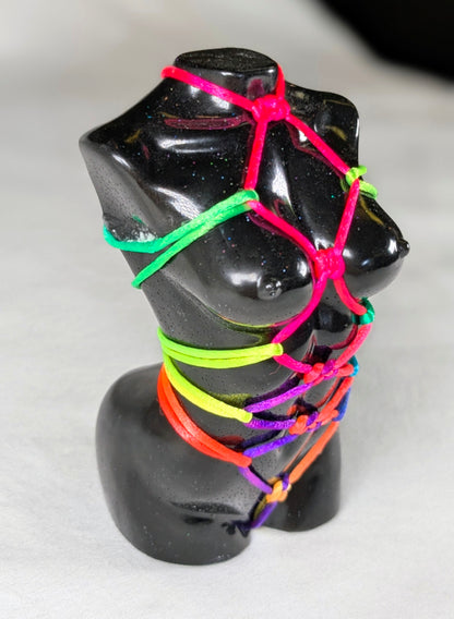 Eve, Black + Special K & UV Rainbow Rope