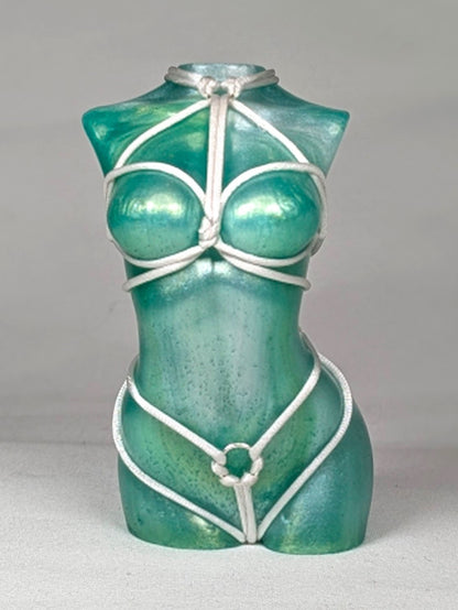 Eve, Mint Pearl + kNot Amused & White Rope