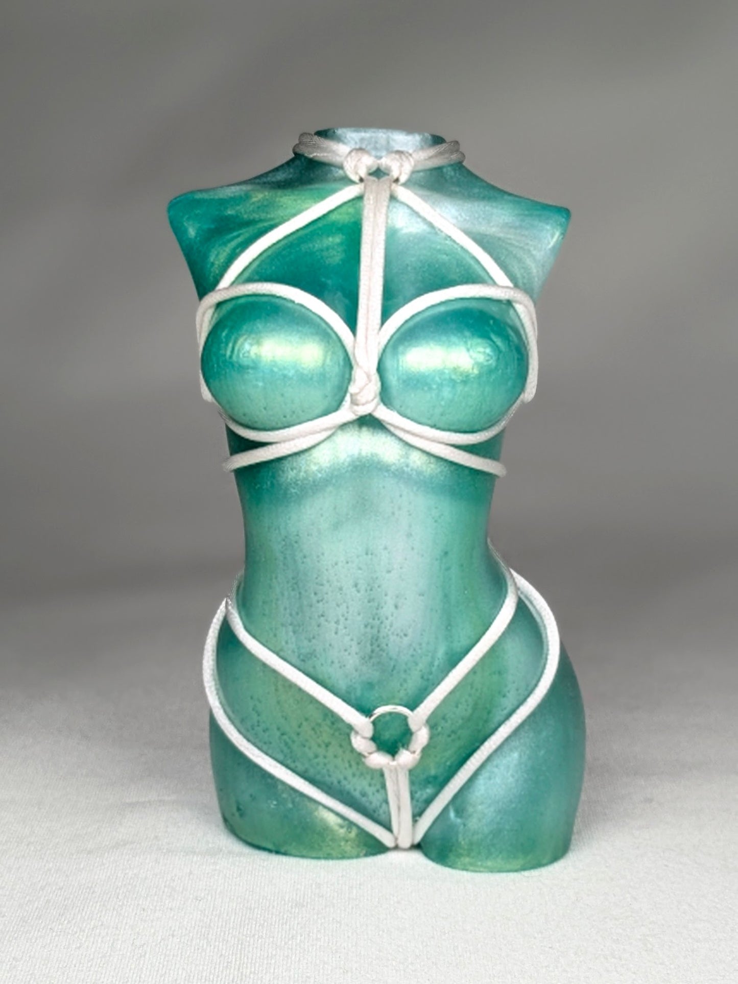 Eve, Mint Pearl + kNot Amused & White Rope