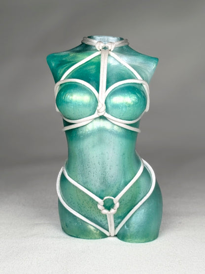 Eve, Mint Pearl + kNot Amused & White Rope