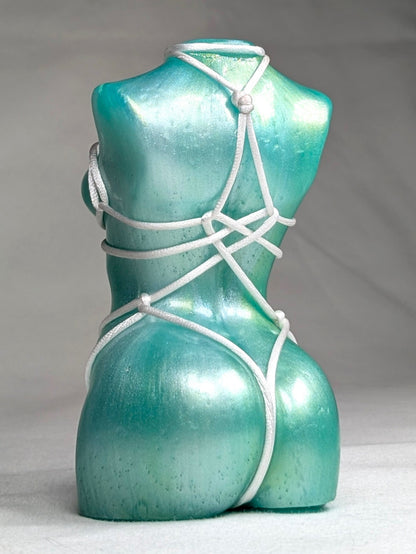 Eve, Mint Pearl + kNot Amused & White Rope