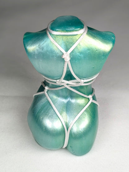 Eve, Mint Pearl + kNot Amused & White Rope