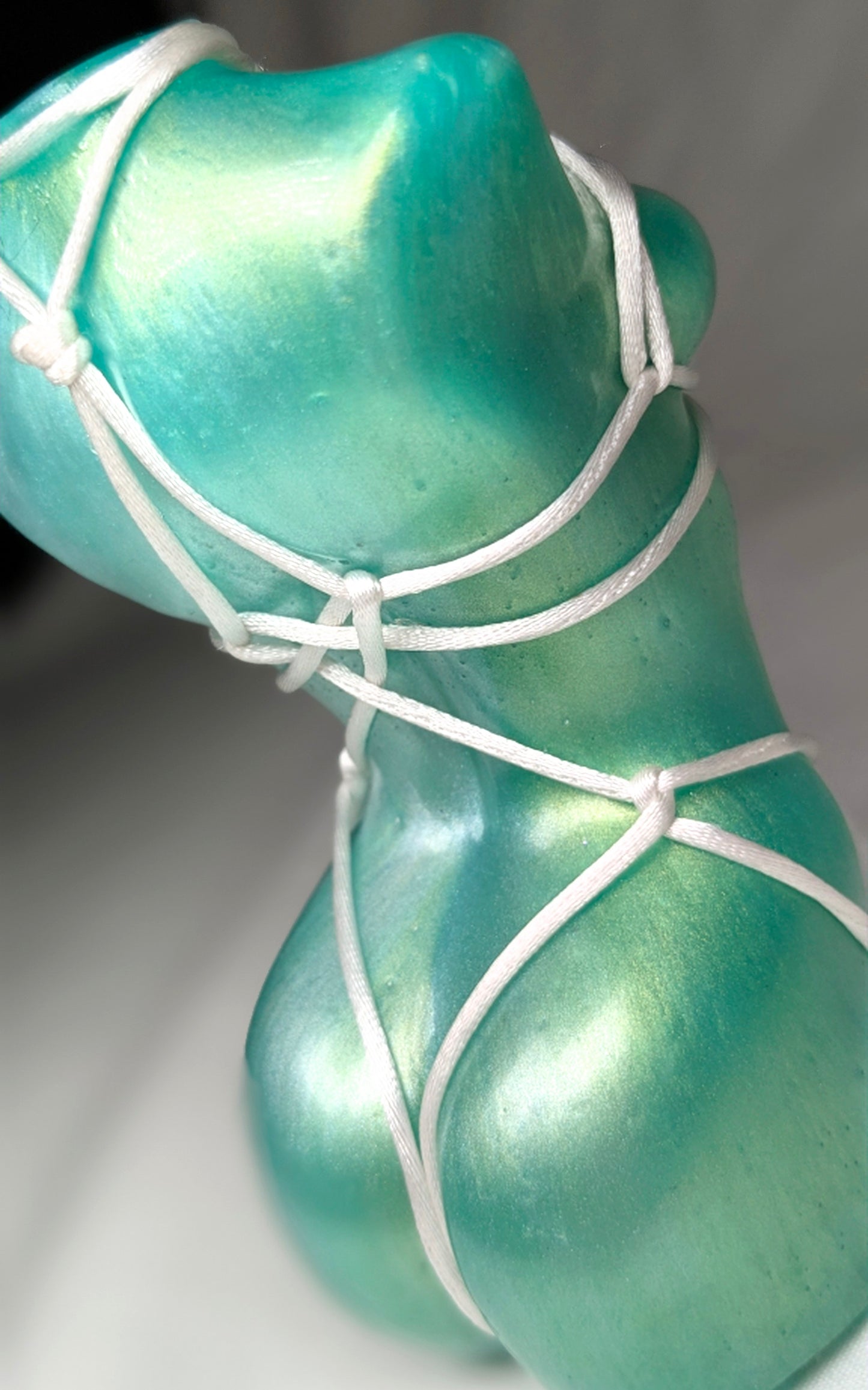 Eve, Mint Pearl + kNot Amused & White Rope