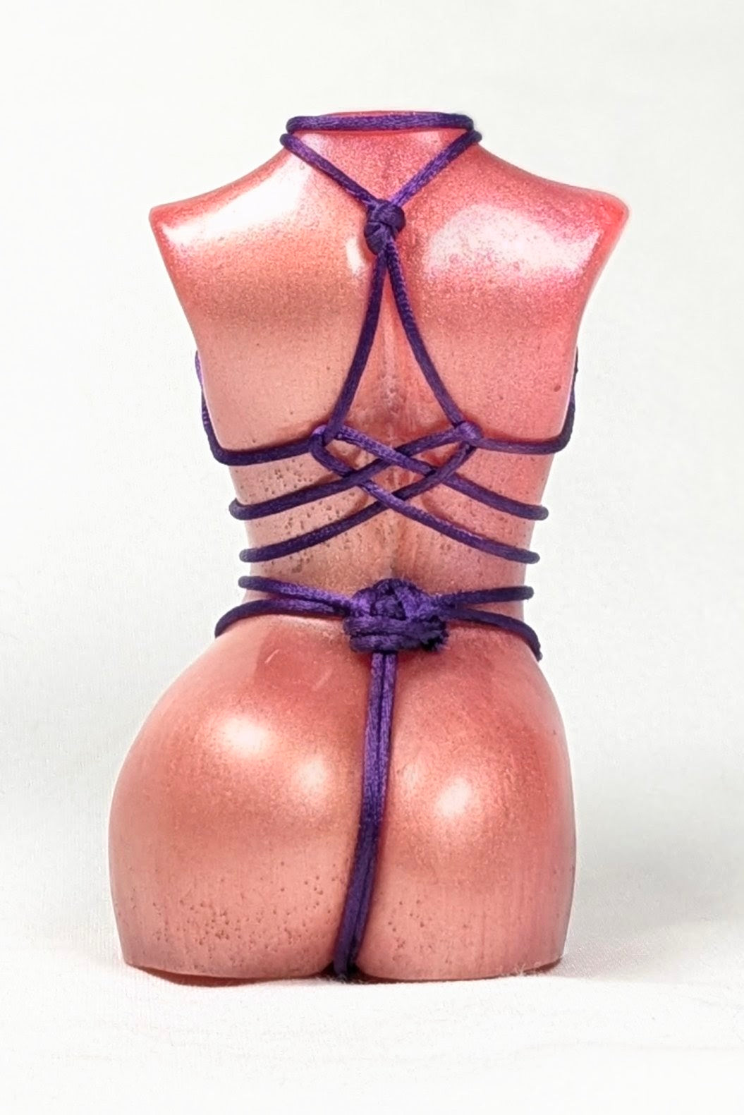 Eve, Peachy Pink + kNot Amused & Purple Rope