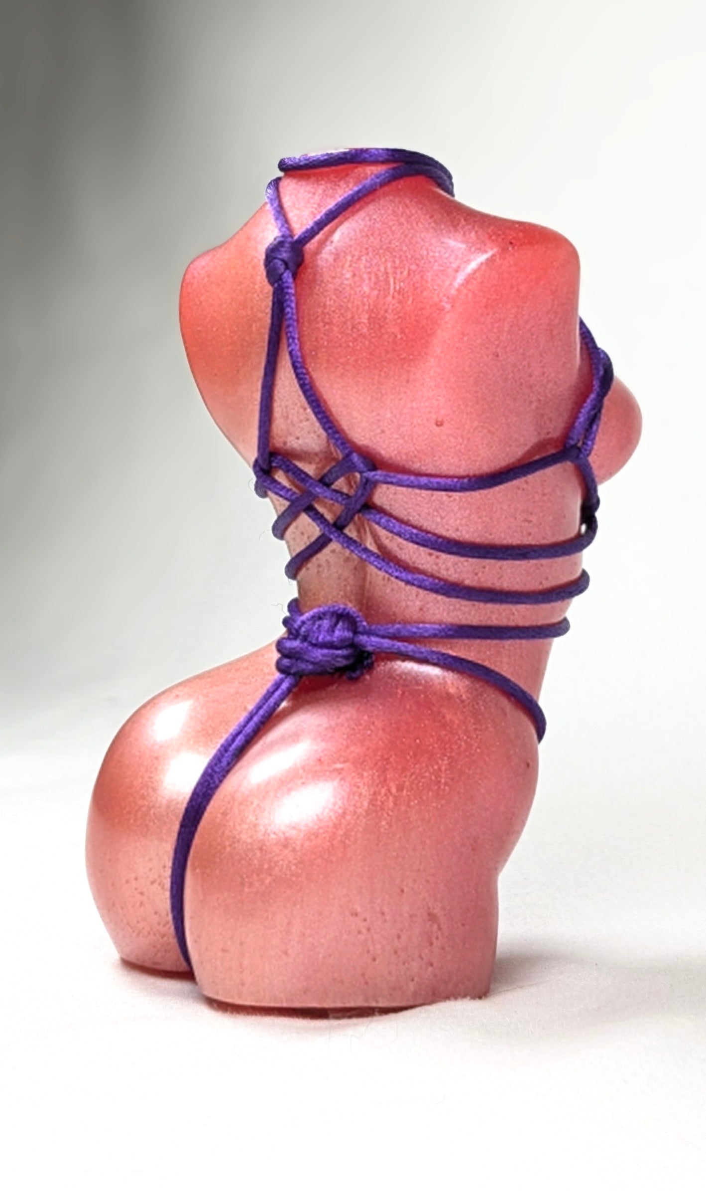 Eve, Peachy Pink + kNot Amused & Purple Rope