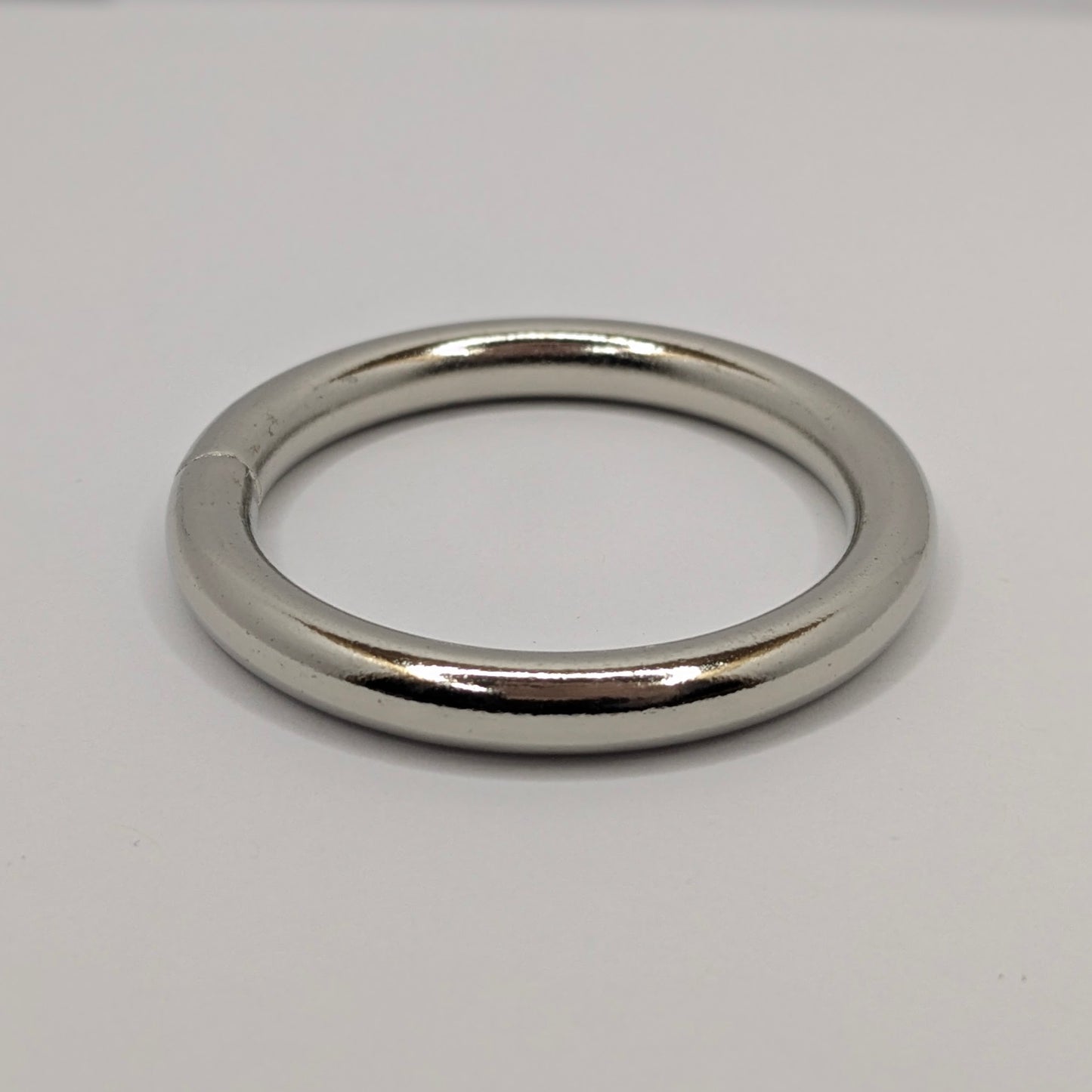 2" Silver Rope Rings