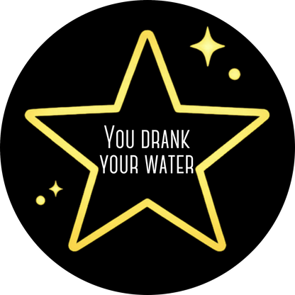 Adulting Gold Star Stickers